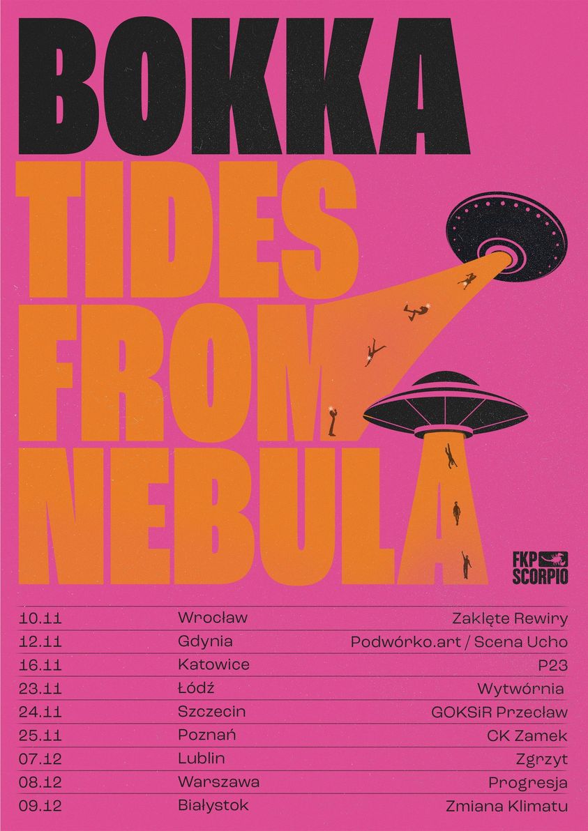 trasa koncertowa TIDES FROM NEBULA oraz Bokka