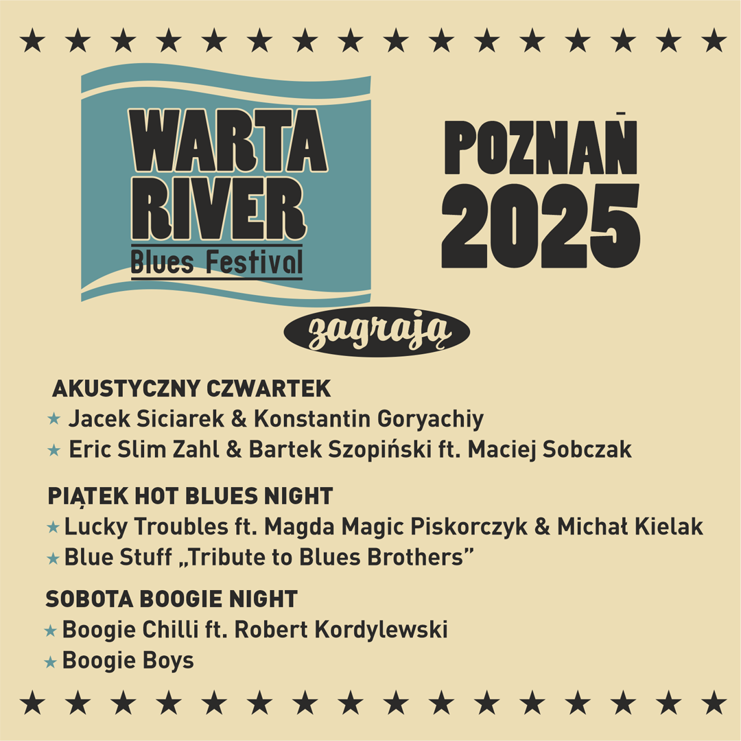 Warta River Blues Festival Program