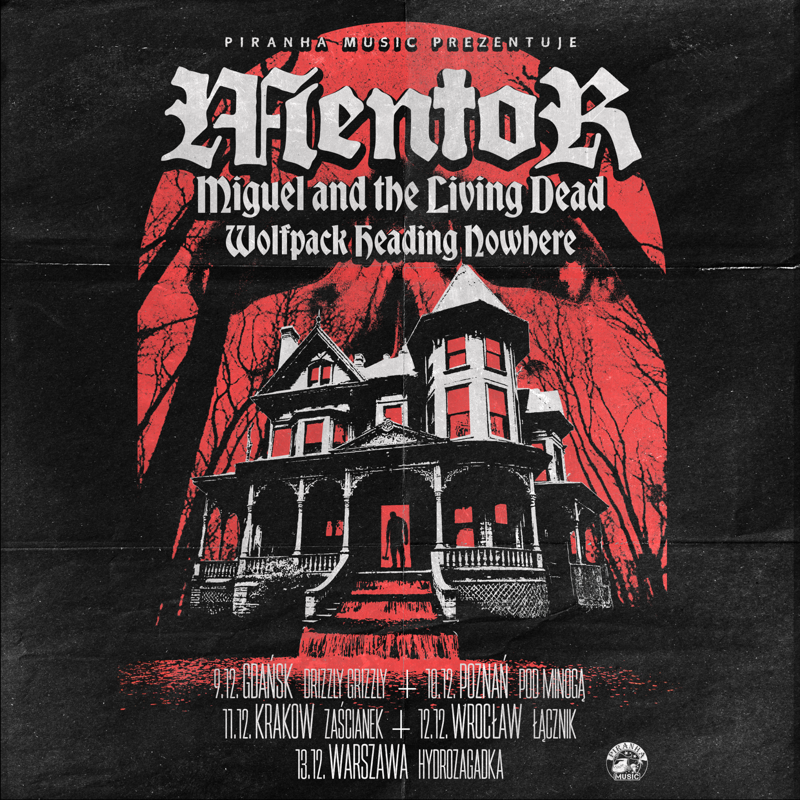 Mentor, Miguel and the Living Dead i Wolfpack Heading Nowhere na wspólnej trasie